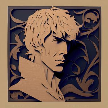 3D model Aubrey Beardsley (STL)